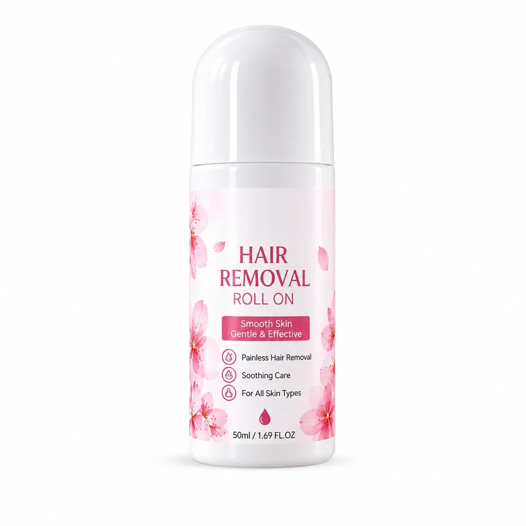 🔥 BUY 1 GET 1 FREE! 🎁 Smooth, Silky Skin Made Easy – Gentle Hair Removal Roll-On for All Skin Types! ✨